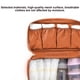 thumbnail image 5 of Bolsas de almacenamiento de viaje Paquetes de ropa Bolsas de compresión de equipaje Maleta organizadora de lavandería, Rosa roja 6 piezas Methold LF0127-08B, 5 of 7