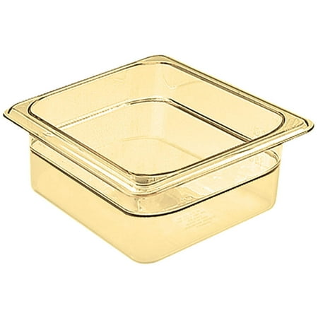 Cambro Equipment Stand - Cambro 1/6 GN Steam Table Pans, High Heat Plastic, 2.5