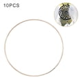 thumbnail image 3 of Kearding 10 Uds. Anillos decoración de pared aros accesorios para manualidades DIY círculos Kits de decoración para fiestas, 3 of 6
