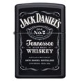 thumbnail image 1 of Zippo Black Matte, Jack Daniel's® (49281), 1 of 6