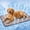 Brown, variant on ChillPaws Cooling Mat, Self-Cooling Dog Mat (Grey, L(27.55'' X 21.65'')) | Washable, Portable, Non-slip, Waterproof for Car, Floors, Bed, Sofas, Kennels, Indoor & Outdoor