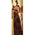thumbnail image 2 of Mallett, Keith 9x18 White Modern Wood Framed Museum Art Print Titled - Naima, 2 of 4