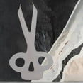 thumbnail image 2 of 3 Veladoras en forma de tijeras Blancas, 2 of 4