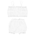 thumbnail image 1 of Cotton Nightwear For Women Sleep Shorts Pajama Set Breathable Sweat Absorbing 1Set, 1 of 3