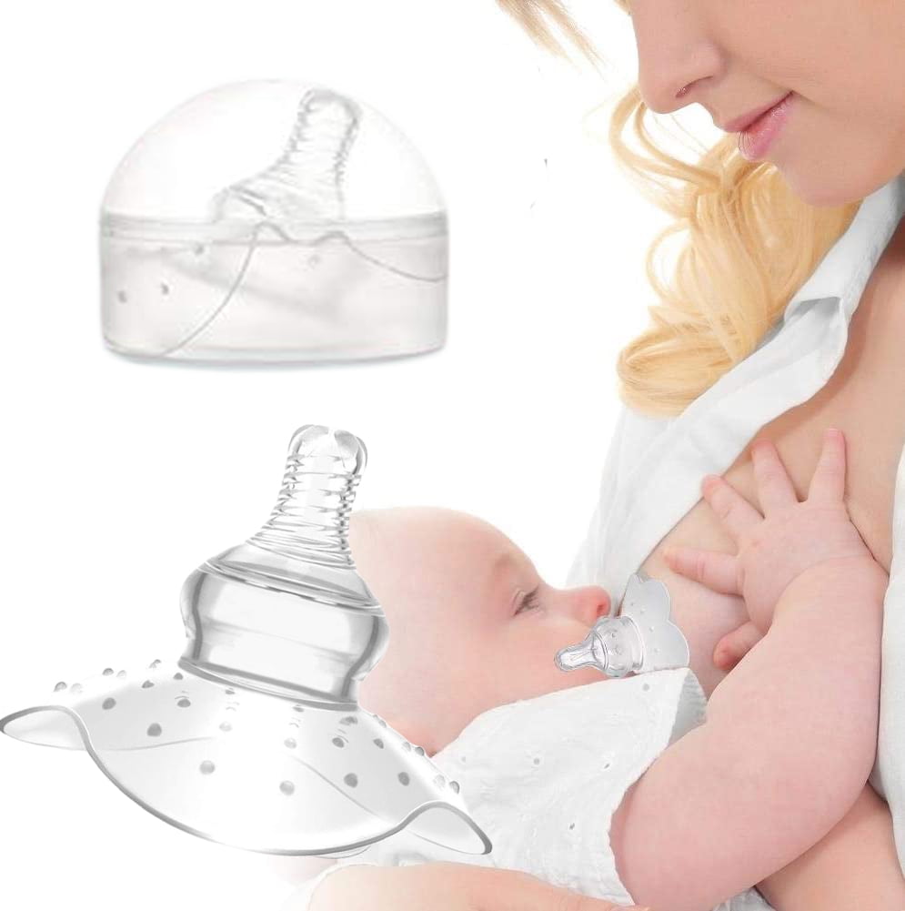 Nipple Shield For Breastfeeding - 100% Food Grade Silicone, BPA Free - Next  9 Months