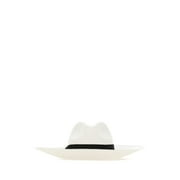 Borsalino Woman White Straw Sophie Panama Hat
