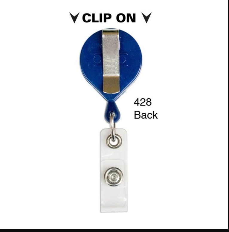 LUCKY LINE 42830 Mini Bak Badge Holder (10-Pack)