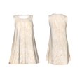 thumbnail image 7 of Rocae pita baked bread for Sleeveless Dresses Summer Casual Ruffle Sleeveless Cute Crew Neck Flowy Dress with Pockets, 7 of 7