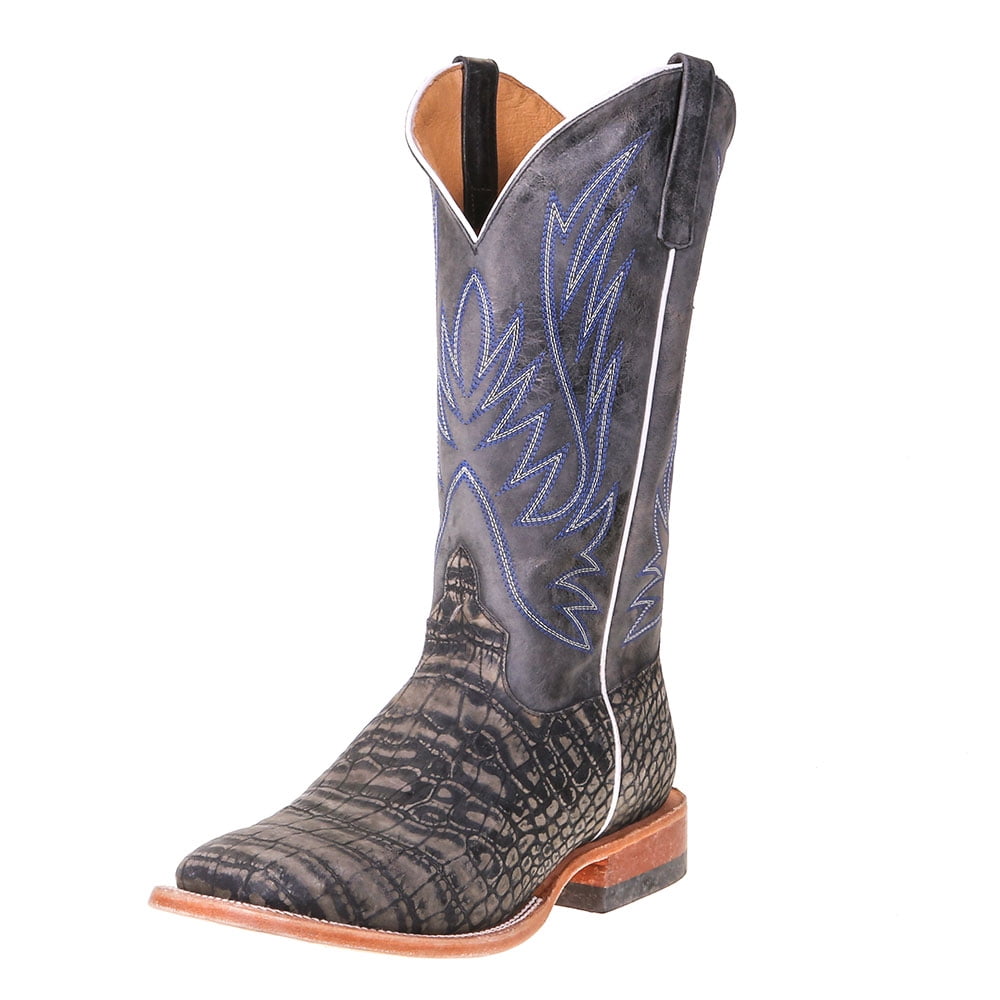 caiman square toe boots