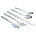 thumbnail image 2 of Mainstays 49 Piece Elena Adult Stainless Steel Flatware Set and Organizer Tray, Silver, Service for 8, 2 of 9