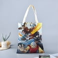 thumbnail image 2 of Avatar: The Last Airbender Bolso de tela con estampado de lienzo para mujer, bolsa de compras reutilizable y estética, con cremallera interior, regalo para mujer,40*45cm., 2 of 6