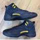 thumbnail image 3 of Size 10.5 - A i r-Jor-dan 12 Retro “Michigan” 2018 SKU BQ3180407, 3 of 6
