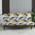 thumbnail image 2 of Shanna Stretch Spandex Polyester 360-Degree Protection Sofa Bed Slipcover, Yellow, 2 of 8