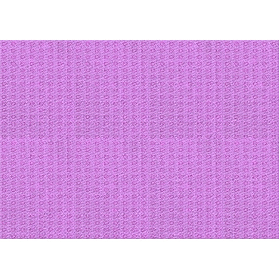 Ahgly Company Machine Washable Indoor Rectangle Transitional Violet Purple Area Rugs, 3' x 5'