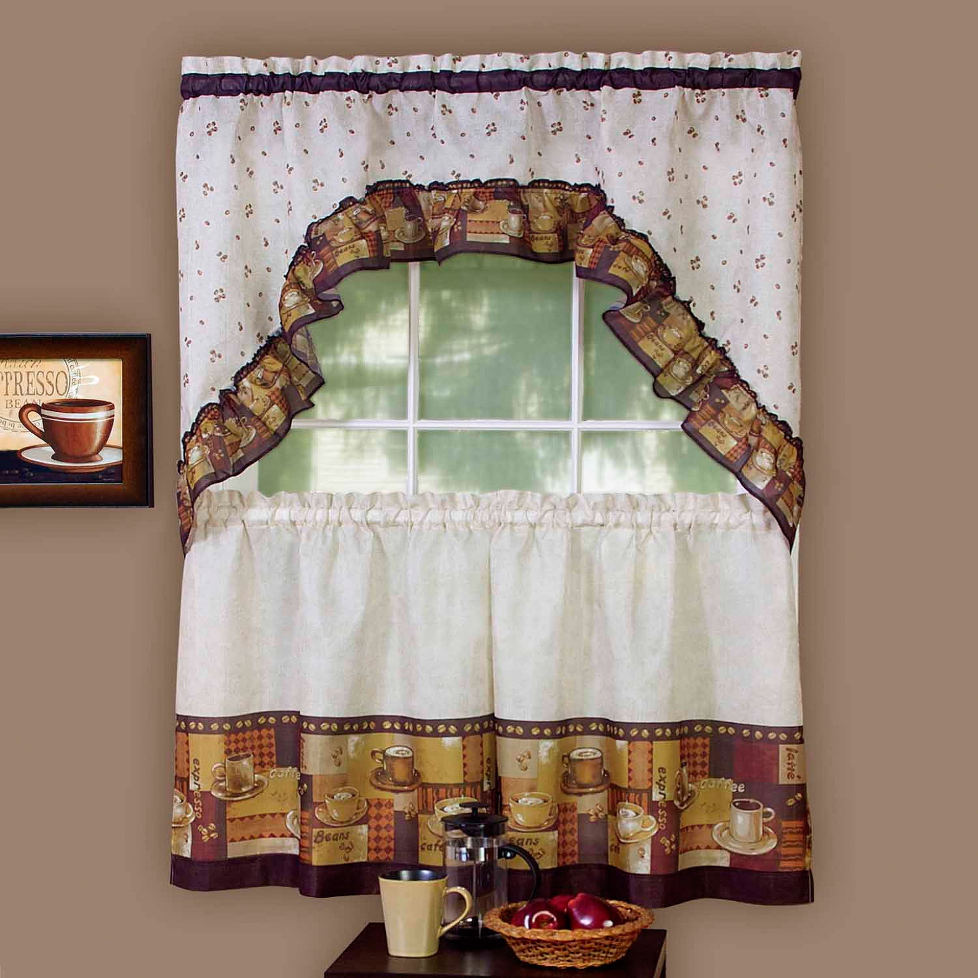 swag kitchen curtains for windows