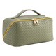 thumbnail image 2 of Bolsa cosmético de cuero PU de lavado con patrón de tejido de moda Suave para nadar Fitness Sywqhk Para Estrenar, 2 of 6