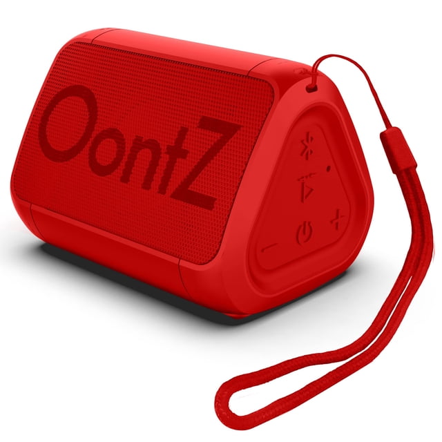 Cambridge Soundworks OontZ Solo Bluetooth Portable Speaker, Compact Size, Surprisingly Loud Volume & Bass, 100 Foot Wireless Range, IPX5, Perfect Travel Speaker, Bluetooth Speakers (Red)