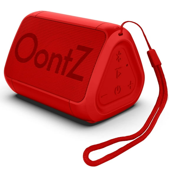 Cambridge Soundworks OontZ Solo Bluetooth Portable Speaker, Compact Size, Surprisingly Loud Volume & Bass, 100 Foot Wireless Range, IPX5, Perfect Travel Speaker, Bluetooth Speakers (Red)