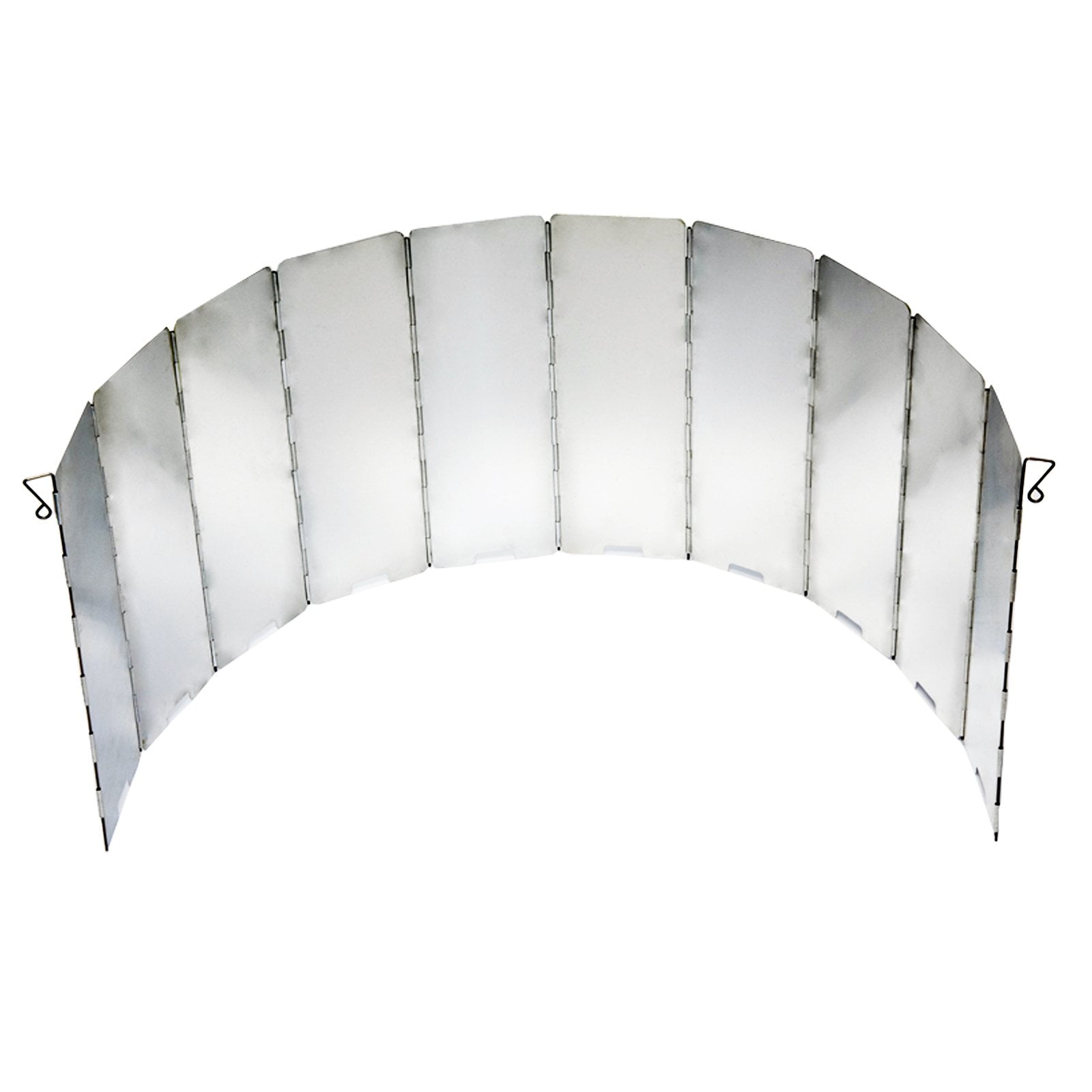 Compact Wind Shield Heat Reflector Collapsible Aluminum Panels 