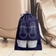 thumbnail image 5 of Organizador de zapatos con cajón deslizante para debajo de la cama, sofá, estantes extraíbles, estructura metálica de 2 niveles, plegable y portátil, para dormitorio, gran capacidad de, 5 of 9