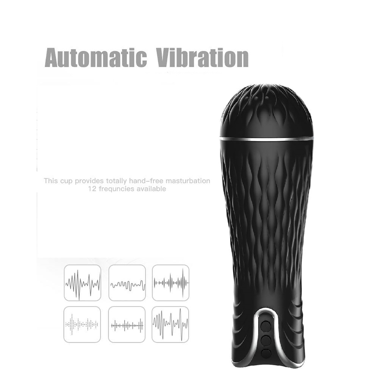 Automatic Male Masturbators Cup 10 Vibration Modes Womens Voice Male