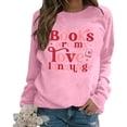 thumbnail image 2 of Women's Sweatshirts 2025 Books Are My Love Language Sweatshirt Long Sleeve Crewneck Pullover Tops Sweatshirt for Women, 2 of 6