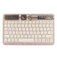 thumbnail image 4 of Clavier Sans Fil Rétro, Clavier pour Machine à Écrire BT, Clavier Portable Ultra Mince avec Lumière RVB - Mini Clavier Vintage Grand Compatible avec Plusieurs Appareils Téléphones Intelligents Tablettes Ordinateurs Portables, 4 of 7