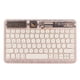 thumbnail image 5 of Teclado Inalámbrico, Teclado Retro Bluetooth, Luz RGB, Amplia Compatibilidad, Portátil Para Viajes ANGGREK Rosa, 5 of 8
