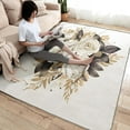 thumbnail image 3 of White Roses Rug 2x3 Area Rugs, Floral Rugs for Entryway, Flower Carpet for Bedroom Living Room, Machine Washable Non-Slip Indoor Door Mat, Soft Low Pile Area Rug, Small Decorative Rug d&ip284, 3 of 6