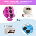 thumbnail image 4 of TACYKIBD  2 PCS Round Chocolate Cookie Molds, Cylinder Silicone Mold, Perfect for Chocolate Covered Oreos, Cake, Candy, Pudding, Mini Soap, 4 of 6