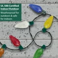 thumbnail image 3 of Brite Star 50 Lt C9 Faceted LED Light Set On Reel, Pure White, 3 of 6