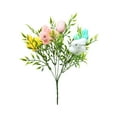 thumbnail image 2 of Clearance Under $5!Yyuenw Artificial Easter Spray Vine with Pastel Easter Eggs and Berries pring Floral Picks Easter Stems for Spring Party Flower Arrangement Wreath Deco, 2 of 5