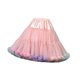 thumbnail image 4 of Enagua corta de tul para mujer, ideal para fiestas, graduaciones, bodas, vestidos de graduación Rosa, 4 of 8