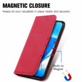 thumbnail image 2 of OnePlus Nord N200 5G Wallet Case, Dteck PU Leather Folio Flip Wallet Case with Card Slots / Money Pocket, Magnetic Closure, Stand Cover for OnePlus Nord N200 5G (2021), Red, 2 of 9