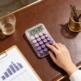 thumbnail image 4 of Kieccall Desktop Calculator Basic Calculating Tool for Office Home Daily Use Ideal for Math Calculation Accounting and Daily Number Computing, 4 of 6