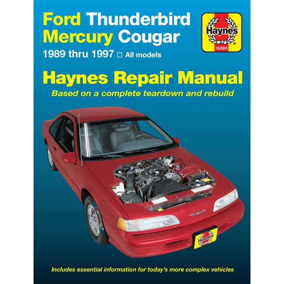 Pre-Owned Ford Thunderbird & Mercury Cougar 1989-97 (Paperback) 1563923114 9781563923111