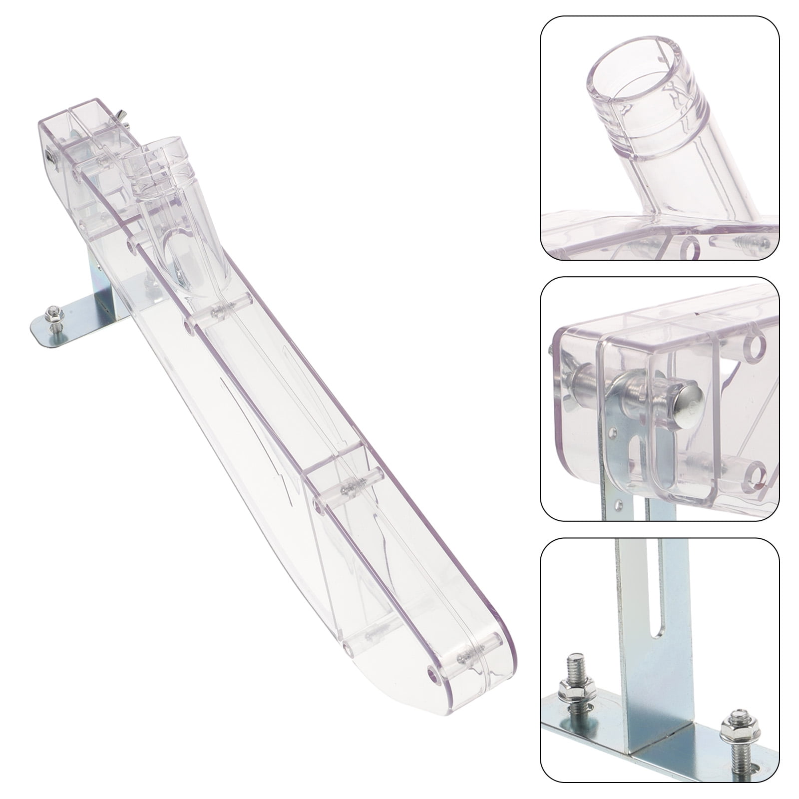RENACLIPY Transparent Table Saw Cover Protector with Splitting Cutter Guard for Safe Woodworking and Saw Blade