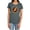 Charcoal, variant on The Flash Chest Logo Women's T Shirt, Carolina Blue, Small