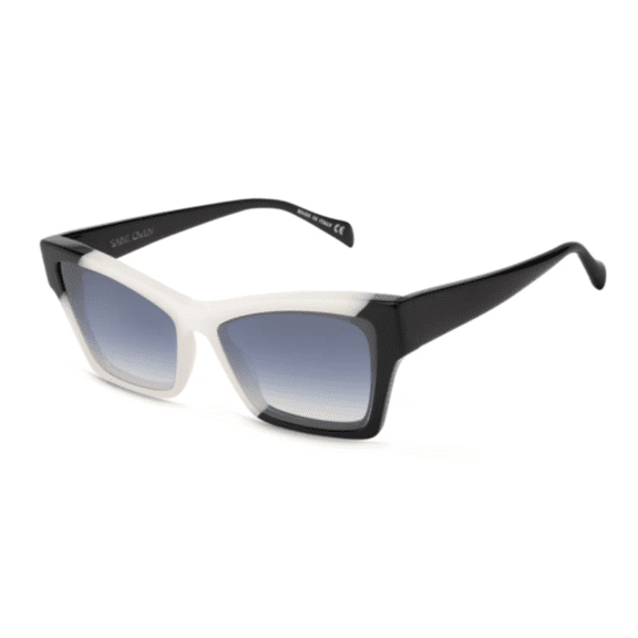 SAINT OWEN ROCKBIRD SPLITFACE BLACK WHITE GREY GRADIENT LENS