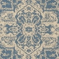 thumbnail image 6 of SAFAVIEH Outdoor LND137M Linden Collection Blue / Creme Rug, 6 of 6
