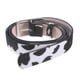 thumbnail image 1 of Cinturón ajustable para mujer con estampado de vacas, de piel sintética., 1 of 8
