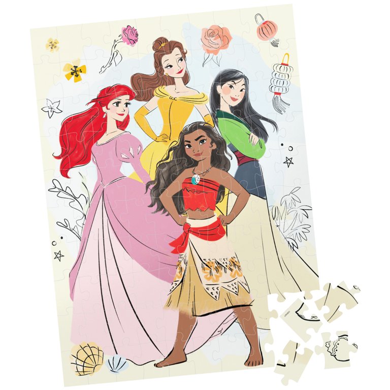 Spin Master Disney Princess 100-Piece Jigsaw Puzzle