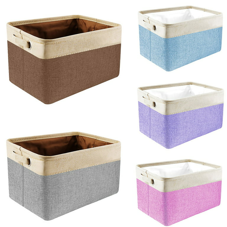Clearance! Pet Dog Cat Toy Storage Basket Foldable Linen Storage Box  Personalized Puppy Toys Organizer Bag Pets Toy Accessories Supplies Gray