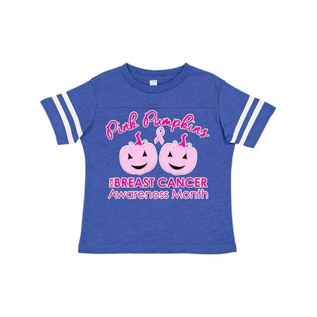 

Inktastic Pink Pumpkins for Breast Cancer Awareness Gift Toddler Boy or Toddler Girl T-Shirt