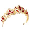 thumbnail image 4 of MasteelfCA Crown with Rhinestones Headband Crystal Hairpiece Wedding Women Hair Accessory, 4 of 7