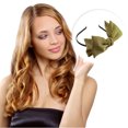 thumbnail image 5 of Unique Bargains 1 Pcs Satin Bow Knot Headband Fashion Hairband for Women Yellow 0.31 Inch Wide, 5 of 7