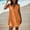 B183 Orange womens summer dresses clearance under $5, variant on Cagogo Womens Sleeveless Swimsuit Coverup V Neck Bathing Suit Cover Ups Summer Swimwear Bikini Beach Cover Up Dress