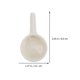 thumbnail image 2 of 3pcs Ceramic Candle Holders Portable Candle Stands with Handle Candy Trays (White), 2 of 3