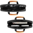 thumbnail image 3 of Funda para portátil DOMISO multifuncional de 17,3", impermeable, negra, 3 of 6