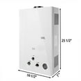 TCMT 4.8 GPM 18L Tankless Water Heater LPG Liquid Propane Gas Instant
